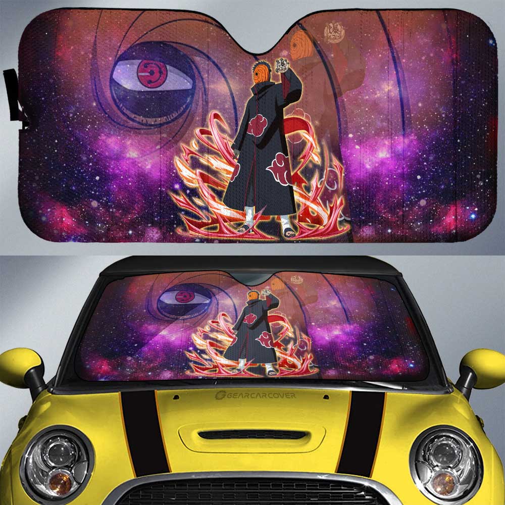 Anime Car Sunshade Custom Tobi Galaxy Style Car Accessories - Gearcarcover - 1