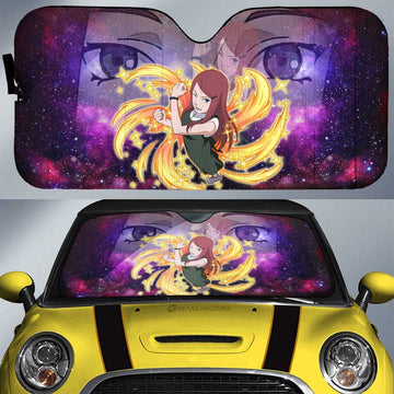 Anime Car Sunshade Custom Uzumaki Kushina Galaxy Style Car Accessories - Gearcarcover - 1