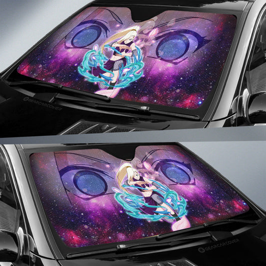 Anime Car Sunshade Custom Yamanaka Ino Galaxy Style Car Accessories - Gearcarcover - 2