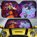 Anime Car Sunshade Uzumaki And Hinata Galaxy Style Car Accessories - Gearcarcover - 1