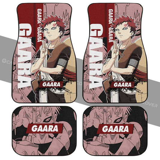 Anime Gaara Car Floor Mats Custom Car Accessories - Gearcarcover - 2