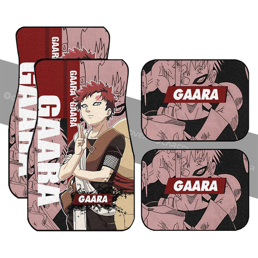 Anime Gaara Car Floor Mats Custom Car Accessories - Gearcarcover - 1