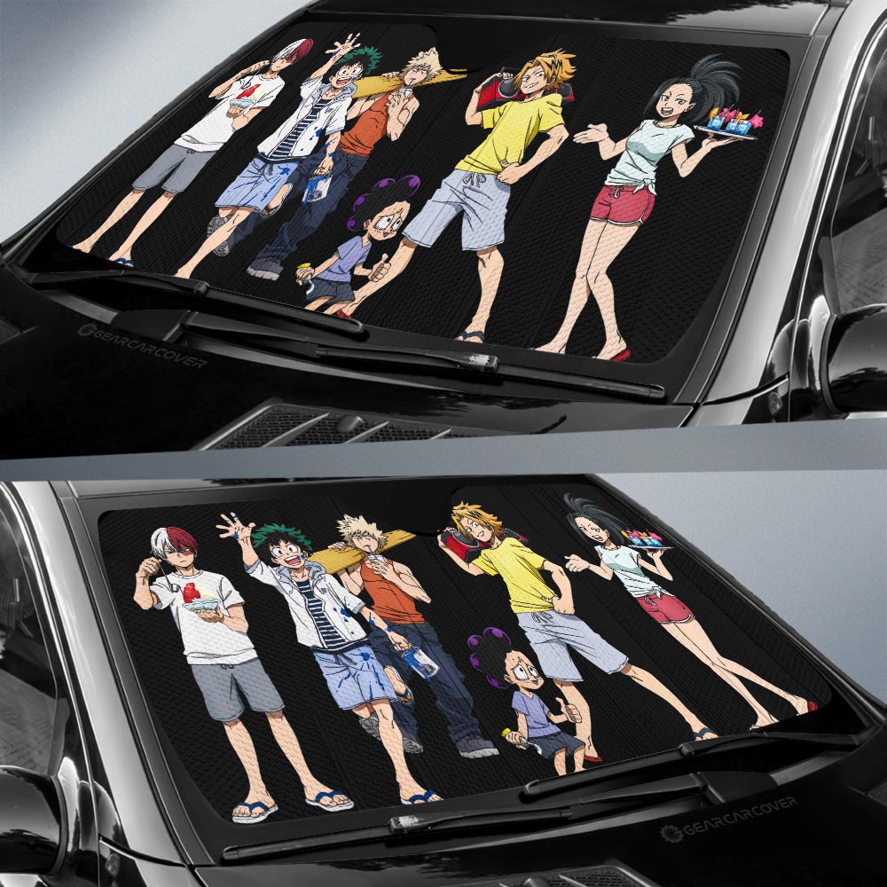 Anime Heroes Friends Car Sunshade Custom Car Interior Accessories - Gearcarcover - 2