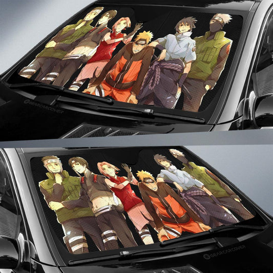 Anime Heroes Friends Car Sunshade Custom Car Interior Accessories - Gearcarcover - 2