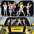 Anime Heroes Friends Car Sunshade Custom Car Interior Accessories - Gearcarcover - 1