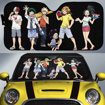 Anime Heroes Friends Car Sunshade Custom Car Interior Accessories - Gearcarcover - 1