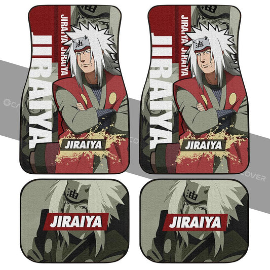 Anime Jiraiya Car Floor Mats Custom Car Accessories - Gearcarcover - 2