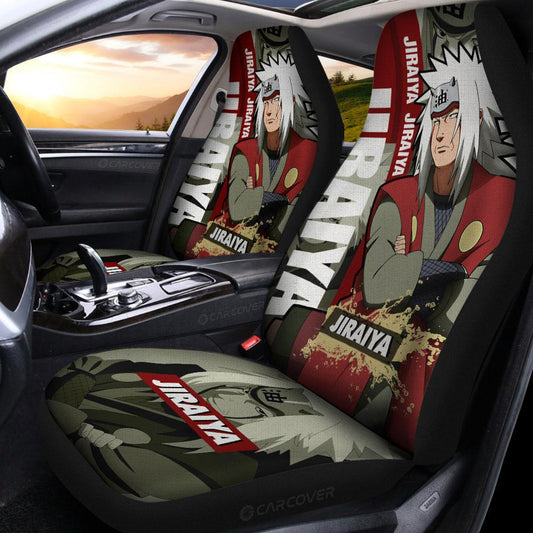 Anime Jiraiya Car Seat Covers Custom Car Accessories - Gearcarcover - 2