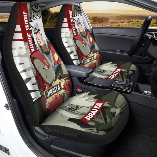 Anime Jiraiya Car Seat Covers Custom Car Accessories - Gearcarcover - 1