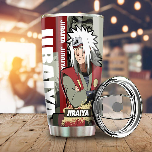 Anime Jiraiya Tumbler Cup Custom Car Accessories - Gearcarcover - 1