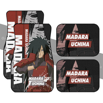 Anime Madara Car Floor Mats Custom Car Accessories - Gearcarcover - 1