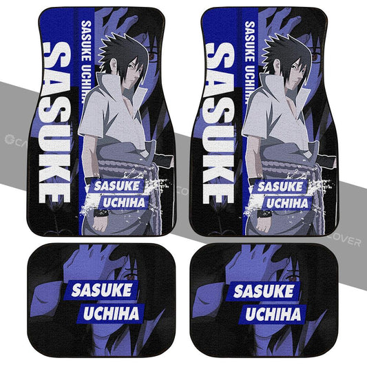 Anime Sasuke Uchiha Car Floor Mats Custom Car Accessories - Gearcarcover - 2