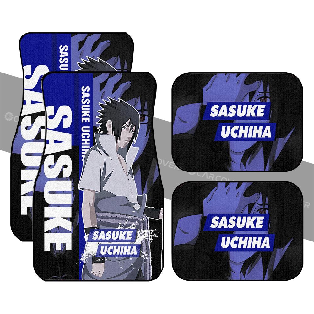 Anime Sasuke Uchiha Car Floor Mats Custom Car Accessories - Gearcarcover - 1