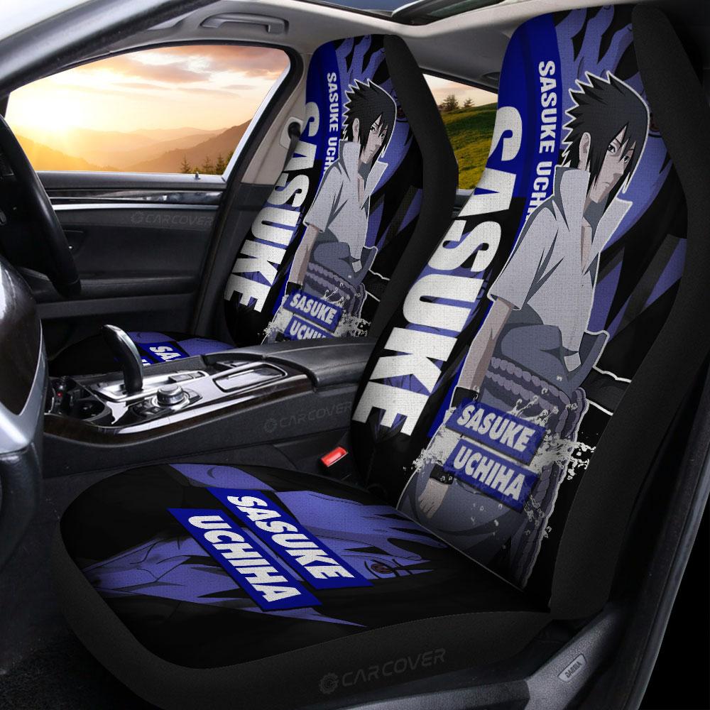 Anime Sasuke Uchiha Car Seat Covers Custom Car Accessories - Gearcarcover - 2