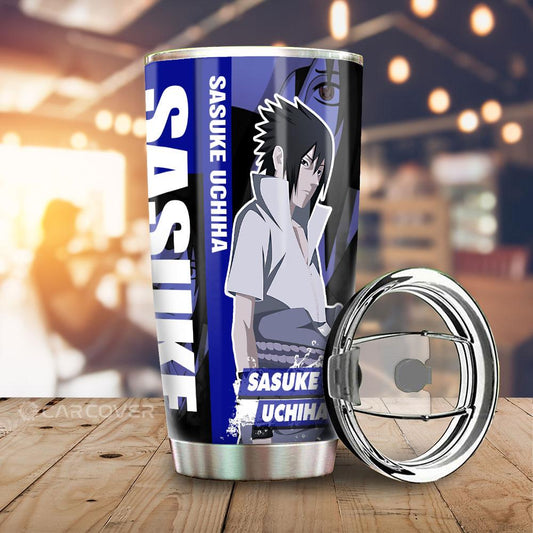 Anime Sasuke Uchiha Tumbler Cup Custom Car Accessories - Gearcarcover - 1