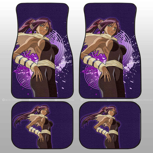 Anime Sexy Girl Yoruichi Car Floor Mats Custom Bleach Anime - Gearcarcover - 2