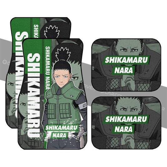 Anime Shikamaru Car Floor Mats Custom Car Accessories - Gearcarcover - 1