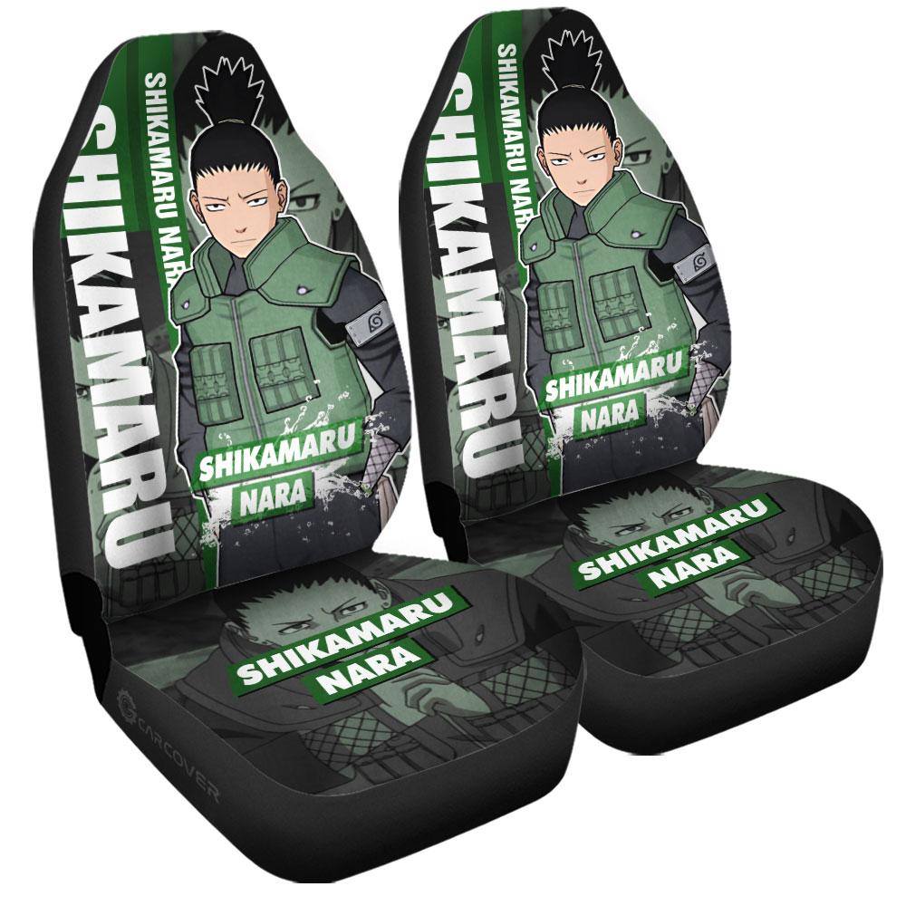 Anime Shikamaru Car Seat Covers Custom Car Accessories - Gearcarcover - 3