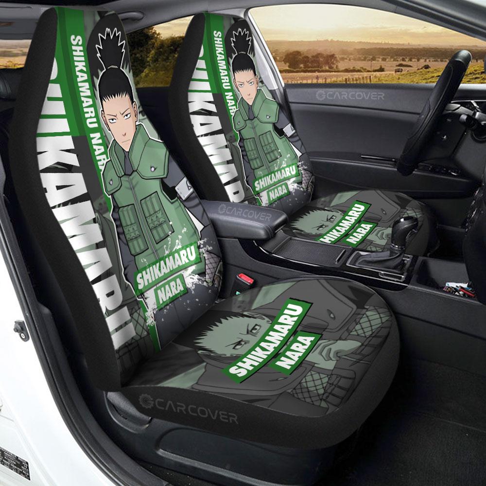 Anime Shikamaru Car Seat Covers Custom Car Accessories - Gearcarcover - 1