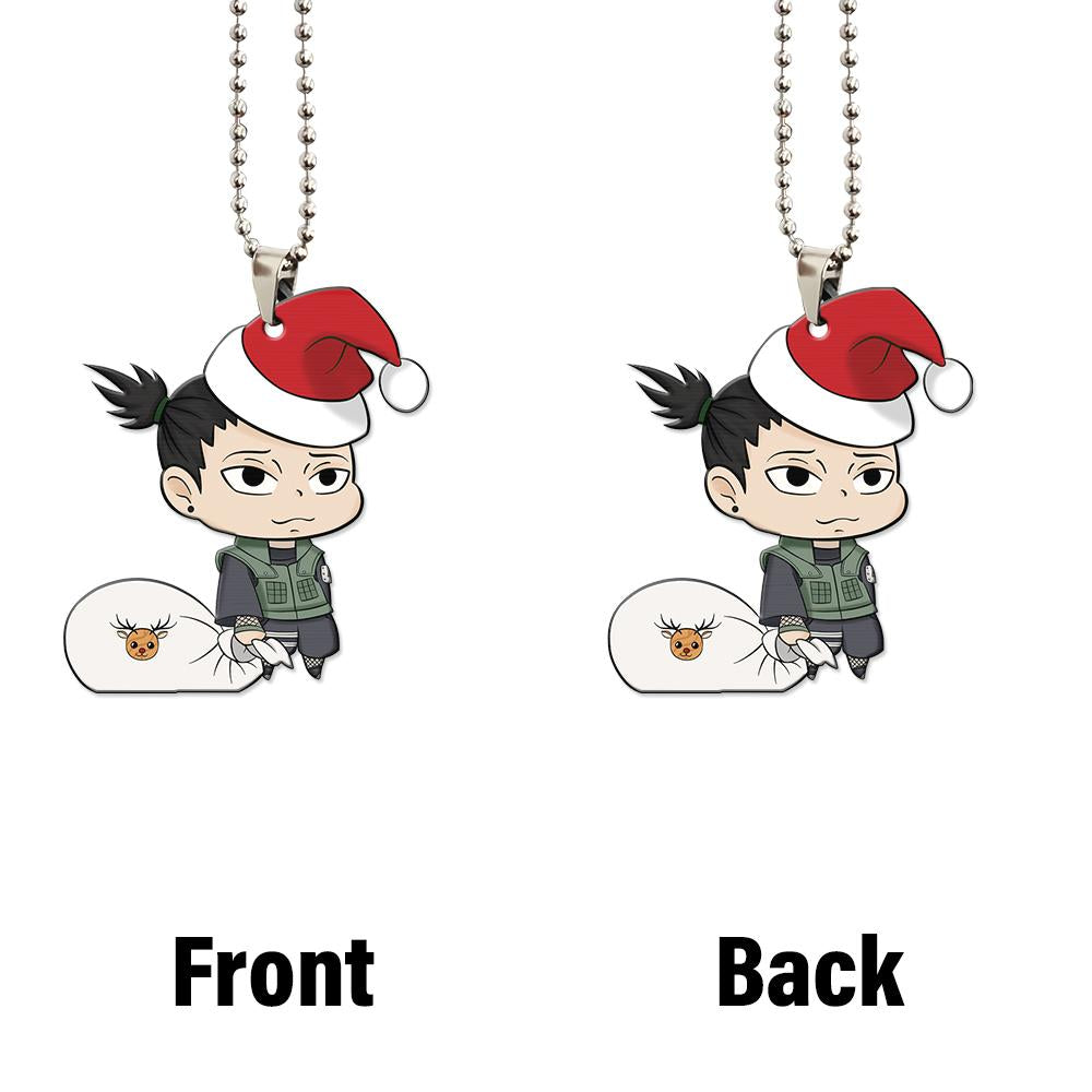 Anime Shikamaru Ornament Custom Christmas Parodu Parodu Car Accessories - Gearcarcover - 4