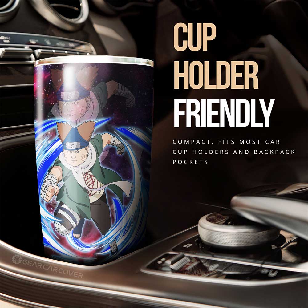 Anime Tumbler Cup Custom Akimichi Chouji Galaxy Style Car Accessories - Gearcarcover - 2