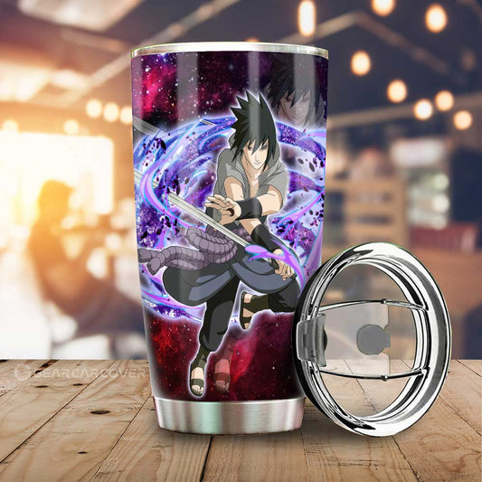Anime Tumbler Cup Custom And Sasuke Galaxy Style Car Accessories - Gearcarcover - 2