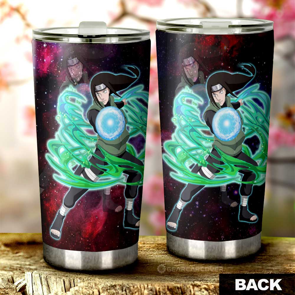 Anime Tumbler Cup Custom Hyuuga Neji Galaxy Style Car Accessories - Gearcarcover - 3