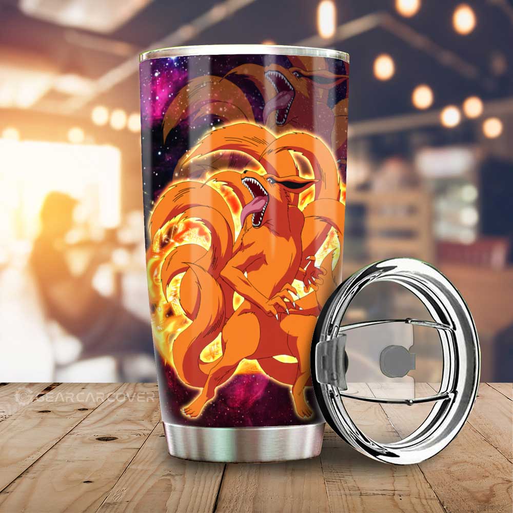 Anime Tumbler Cup Custom Kurama Galaxy Style Car Accessories - Gearcarcover - 1