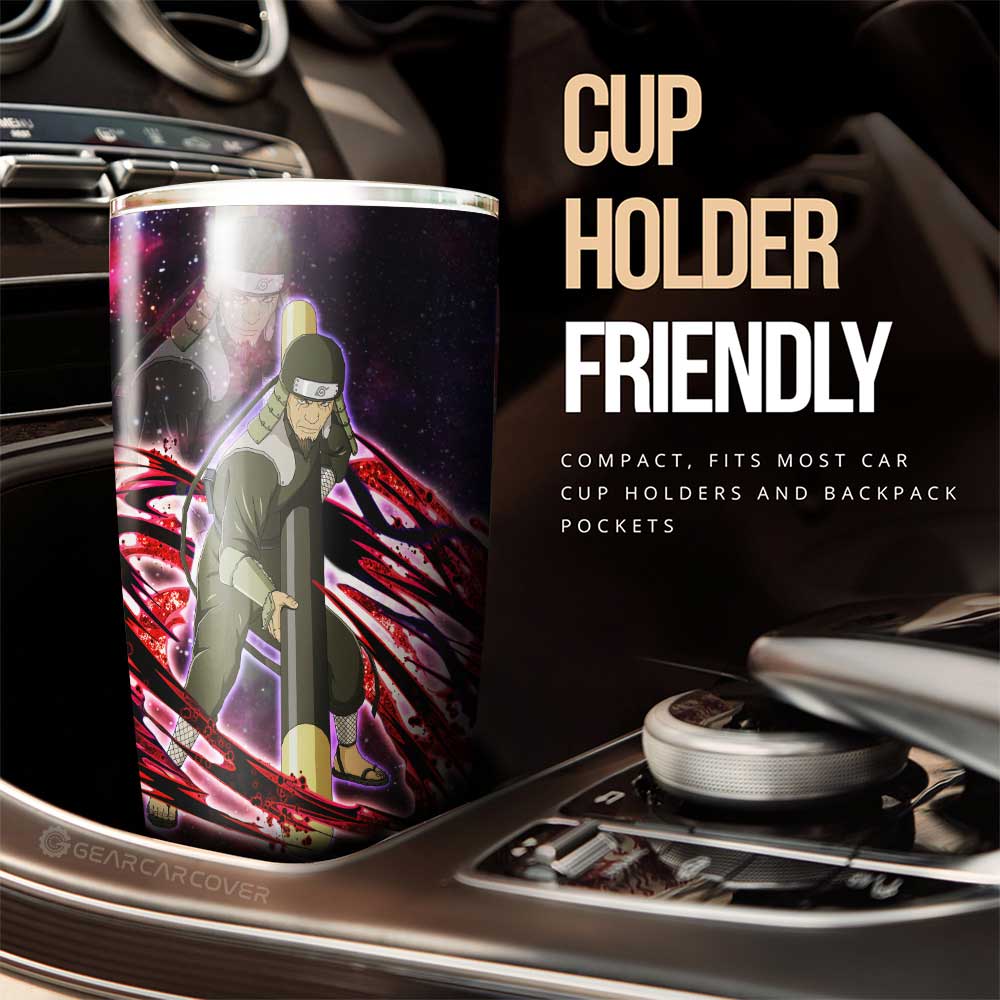 Anime Tumbler Cup Custom Sarutobi Hiruzen Galaxy Style Car Accessories - Gearcarcover - 2