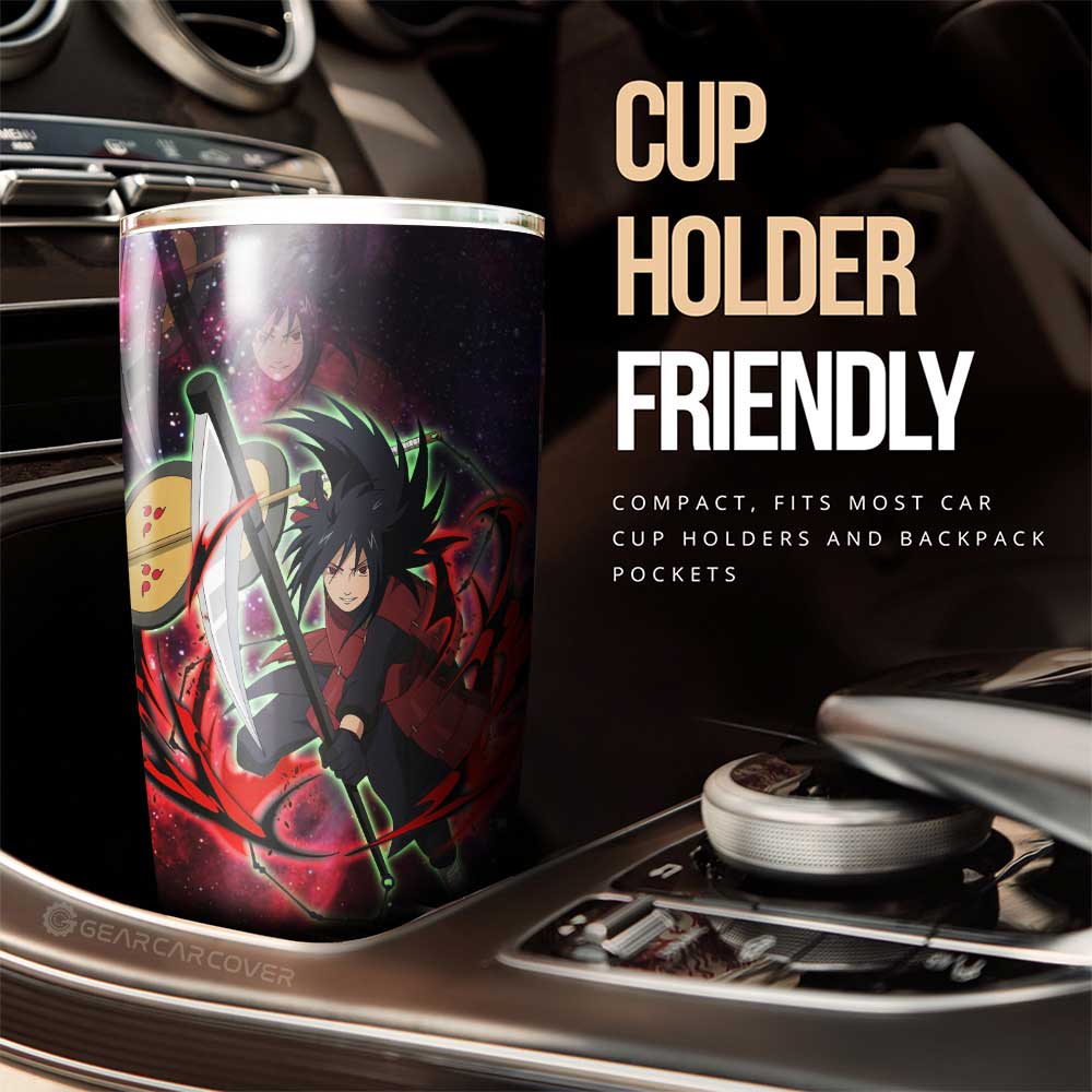 Anime Tumbler Cup Custom Uchiha Madara Galaxy Style Car Accessories - Gearcarcover - 2