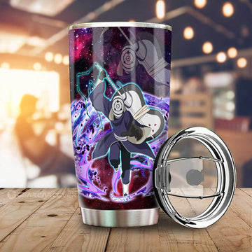 Anime Tumbler Cup Custom Uchiha Obito Galaxy Style Car Accessories - Gearcarcover - 1