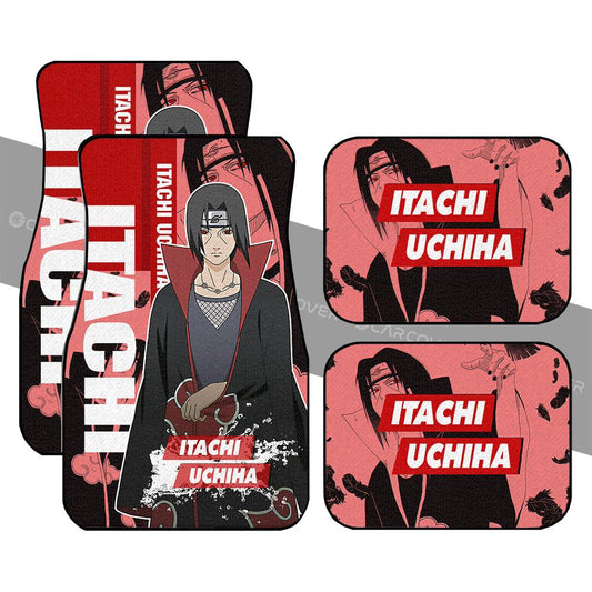 Anime Uchiha Itachi Car Floor Mats Custom Car Accessories - Gearcarcover - 1