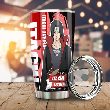 Anime Uchiha Itachi Tumbler Cup Custom Car Accessories - Gearcarcover - 1