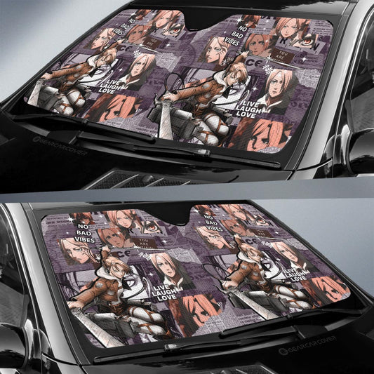 Annie Leonhart Car Sunshade Custom Car Interior Accessories - Gearcarcover - 2