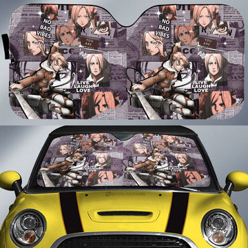 Annie Leonhart Car Sunshade Custom Car Interior Accessories - Gearcarcover - 1
