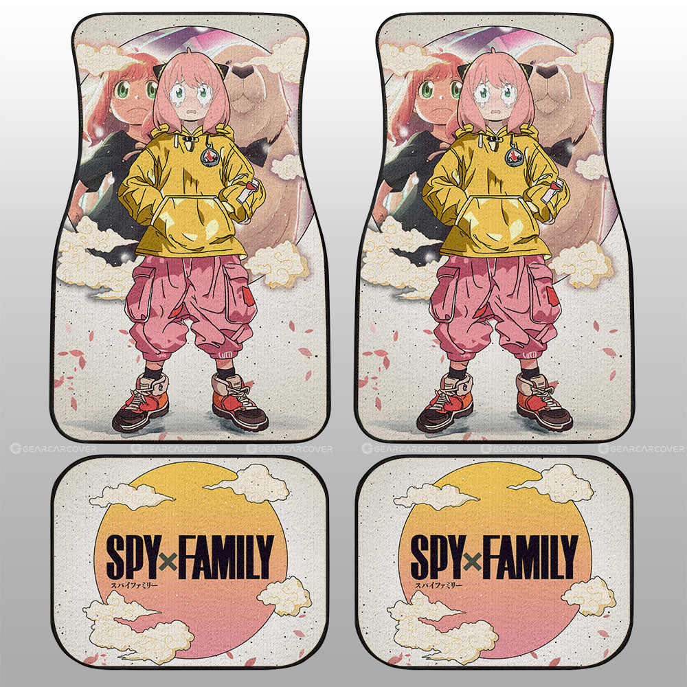 Anya Forger Car Floor Mats Anime Collection - Gearcarcover - 1