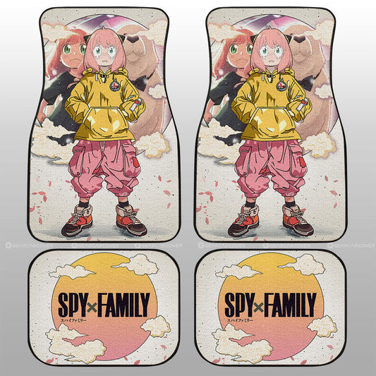 Anya Forger Car Floor Mats Anime Collection - Gearcarcover - 1