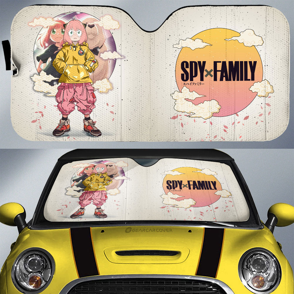 Anya Forger Car Sunshade Anime Collection - Gearcarcover - 1