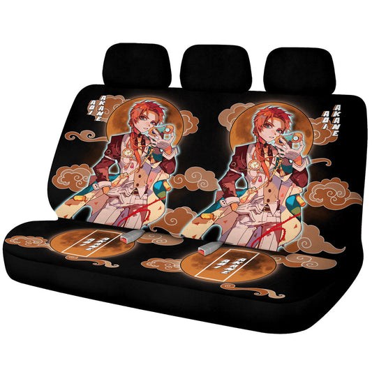Aoi Akane Car Back Seat Covers Custom Hanako-kun Car Accessories - Gearcarcover - 1