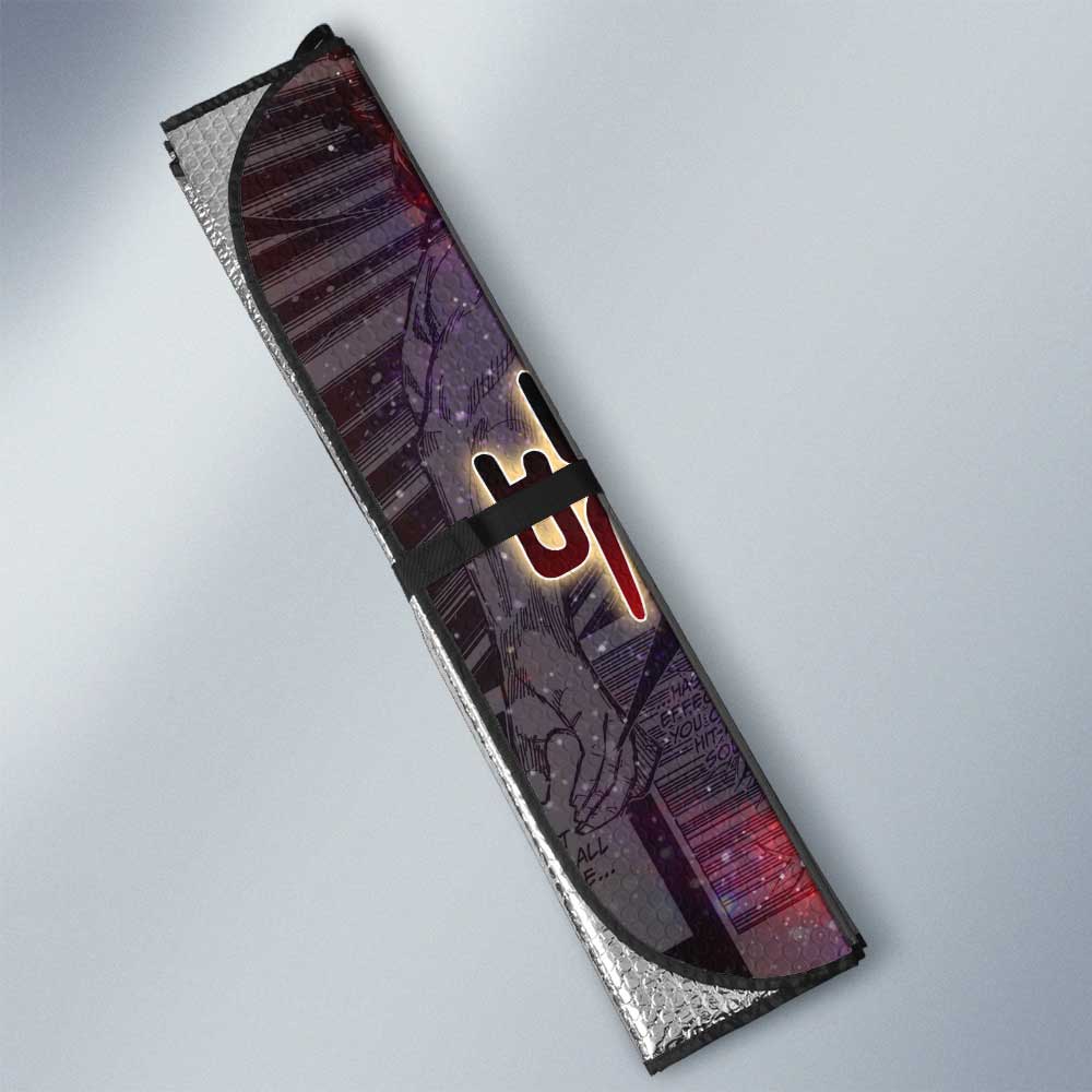 Aoi Todo Car Sunshade Custom Galaxy Manga Style - Gearcarcover - 3