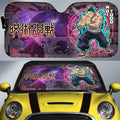 Aoi Todo Car Sunshade Custom Galaxy Manga Style - Gearcarcover - 1