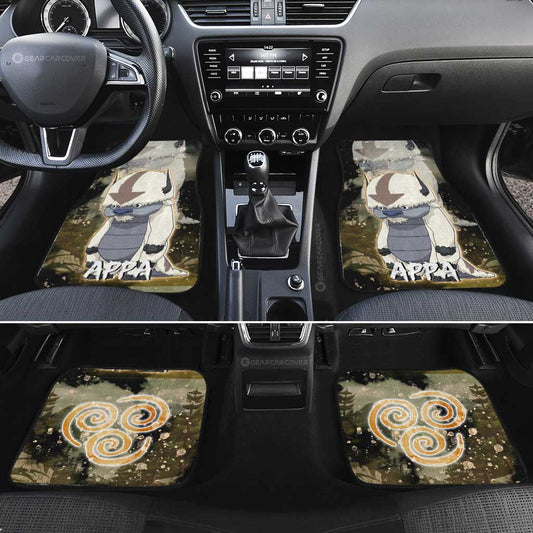 Appa Car Floor Mats Custom Avatar The Last - Gearcarcover - 2