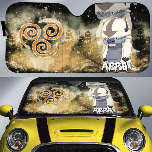 Appa Car Sunshade Custom Avatar The Last - Gearcarcover - 1