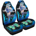 Aqua Car Seat Covers Custom Anime Car Accessories - Gearcarcover - 3