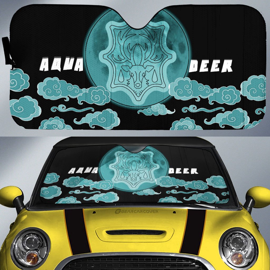 Aqua Deer Car Sunshade Custom Car Accessories - Gearcarcover - 1