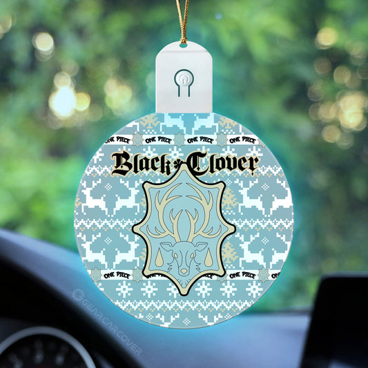 Aqua Deer Led Ornament Custom Car Decorations - Gearcarcover - 2