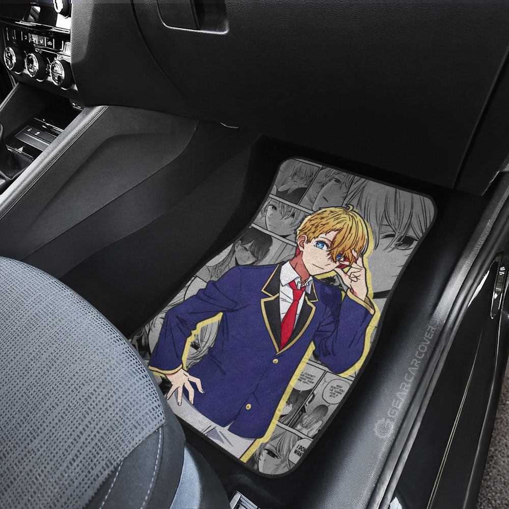 Aquamarine Hoshino Car Floor Mats Custom Anime Car Accessories - Gearcarcover - 3
