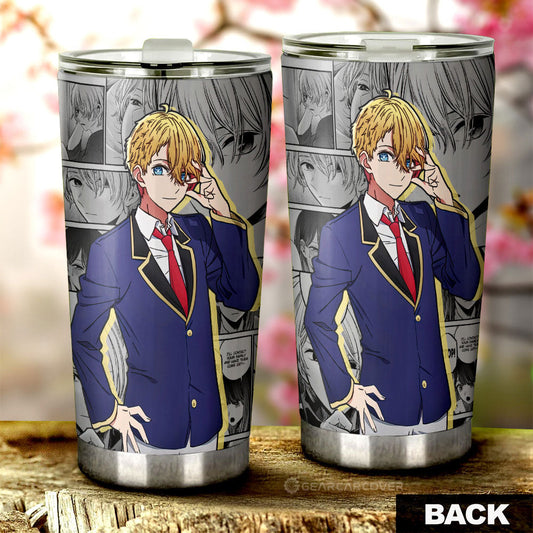 Aquamarine Hoshino Tumbler Cup Custom Anime Car Accessories - Gearcarcover - 2