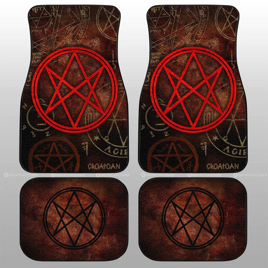 Aquarian Star Car Floor Mats Custom Supernatural Car Accessories - Gearcarcover - 1