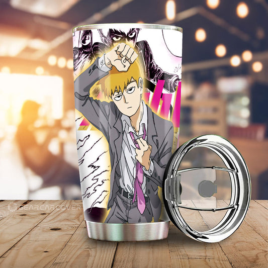 Arataka Reigen Tumbler Cup Custom Car Interior Accessories - Gearcarcover - 1